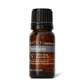 Natio Wellbeing Pure Essential Oil - Lemongrass 10ml