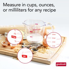 BRADSHAW INTERNATIONAL 19864 2Cup Plastic Measuring Cup