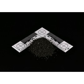 Jet; Pure & Natural: by World of Wood- Crushed Inlay Stone Perfect for Wood Inlay, Jewelry, Art, and More (COARSE Consistency) (1 oz)