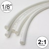 Salipt 1/8" ID White Heat Shrink Tube 2:1 ratio wrap