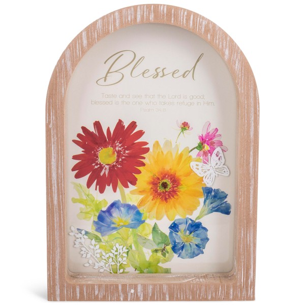 Elanze Designs Blessed The Lord is Good Psalm 34:8 12.75