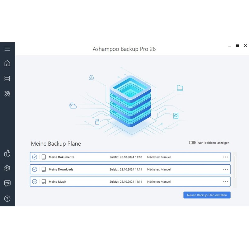 Backup Pro 16 - 3 USER - Datensicherung, Backup, Unbegrenzte