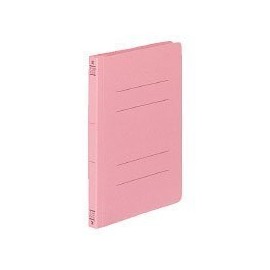 コクヨ フラットファイルV(樹脂製とじ具) A5縦 15ミリとじ 10冊 ピンク フ-V12P