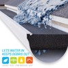 GutterStuff EZ Gutter Guard - 6-Inch Half Round Foam Gutter