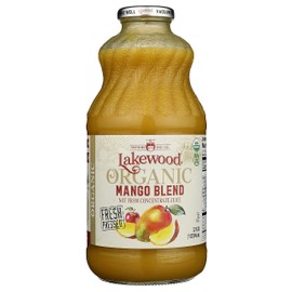 Lakewood Organic Mango Juice Blend, 32-Ounce Bottles (Pack of 6)