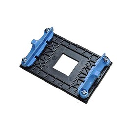TT Racing for AMD CPU Fan Heatsink Mounting Bracket AM4,Socket Retention Mount for Hook-Type Air-Cooled or Partially Water-Cooled Radiators, Base for AM4 B350 X370 A320 X470 B1220 B240 (Blue)