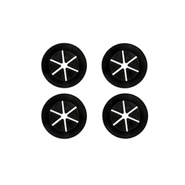 PrimoChill 1 Inch Cable/Tubing Rubber Pass Thru Grommet - 4 Pack