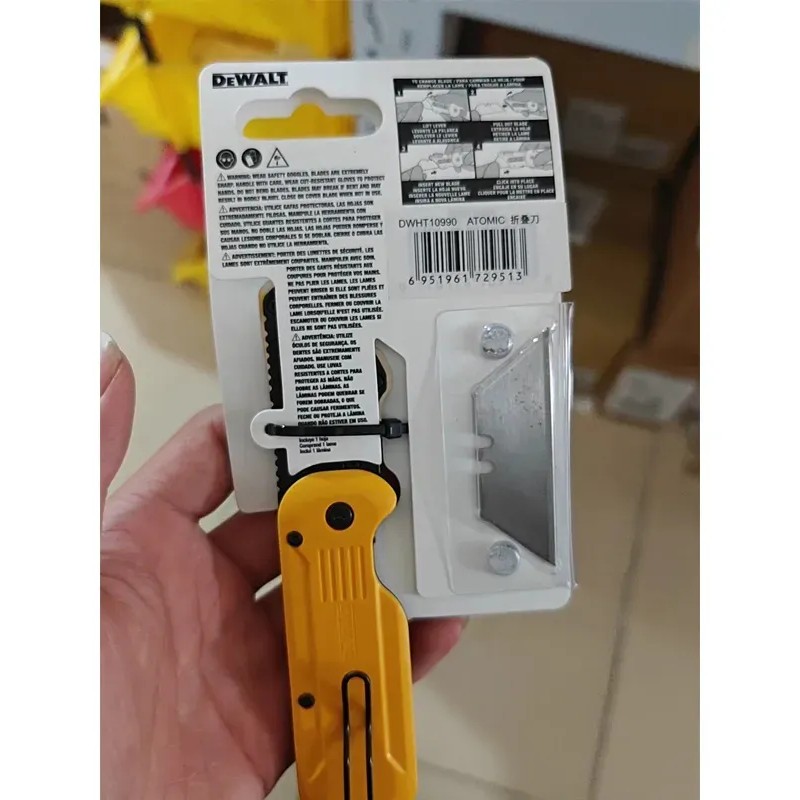 Y1 Cuchillo Utilitario Plegable Compacto Atomic Dwht10990