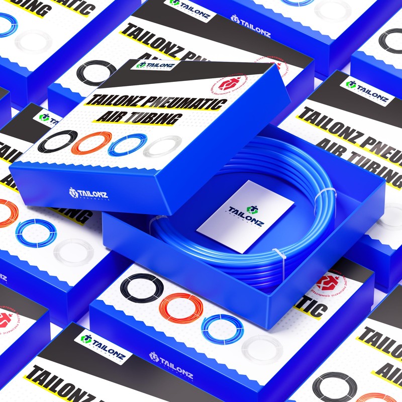 TAILONZ PNEUMATIC Blue 8mm or 5/16 OD 5mm ID Polyurethane