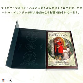 Tarot of the Witch's Garden Tarot of the Witch's Garden Tarot Cards, Weighted Edition, 78 Pieces, Japanese Instruction Manual Included (English Language Not Guaranteed)
