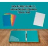 4 Ring Plastic Ring Binder with 80 Spare Sheets and