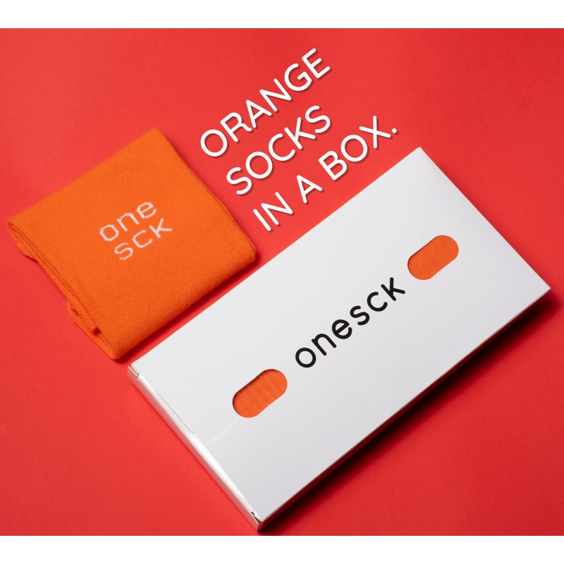 ONESCK Super Soft Cotton Dress Socks Vibrant Plain Colours for