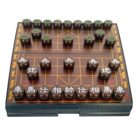 Chinese Shogi Shangchi Folding Shogi Board Folding Shogi Board with Magnetic Board Game Size 1.2 inches (3 cm)