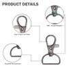 Key Ring Carabiner 60 Pieces Rotating Key Rings Key Ring
