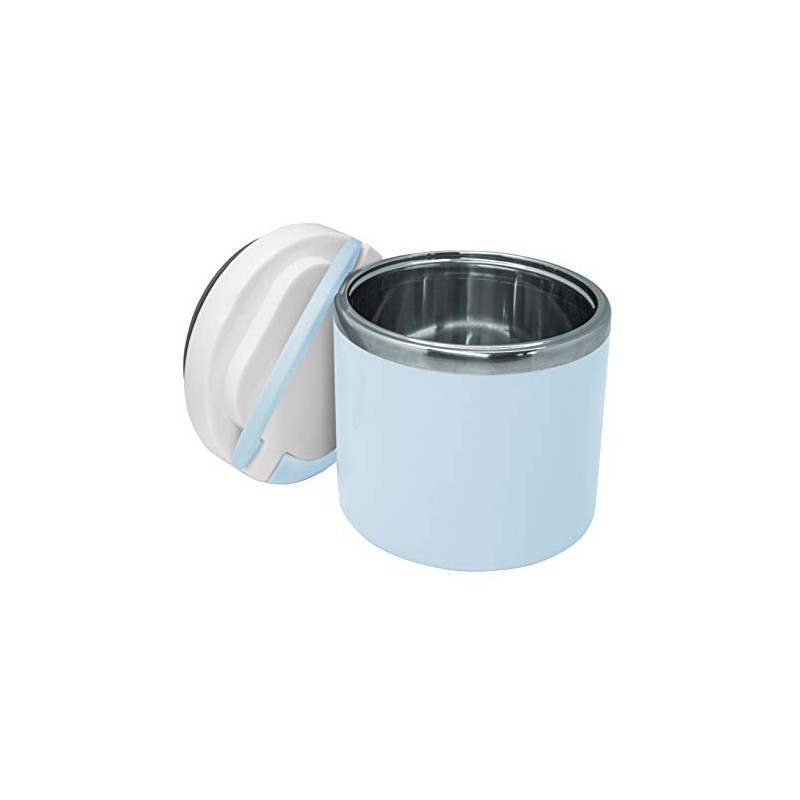 Nerthus FIH 753 Insulated Children's Lunch Box Stainless Steel Blue