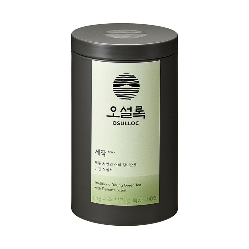 Osulloc [오설록]세작 80g (원산지:상세설명참조) [Osulloc] Sejak 80g (Origin: Refer to