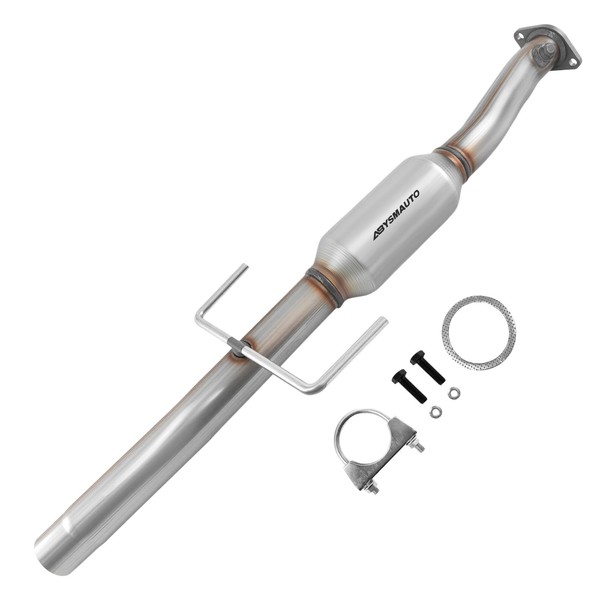 ABYSMAUTO Rear Catalytic Converter Compatible with Toyota RAV4 2004-2005 2.4L