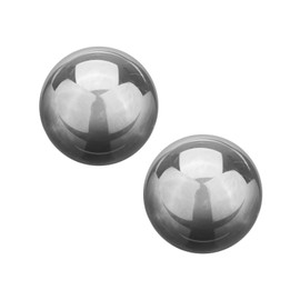 QUARKZMAN Tungsten Steel Bearing Balls 10 mm Tungsten Carbide Precision Ball G5 Quality Pack of 2