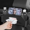 kHiveTrun Multifunctional Car Seat Back Organizer - Red Backseat Storage