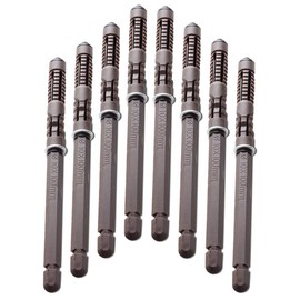 Floating Shelf Brackets - 8 Pack Heavy Duty Invisible Wooden Shelf Brackets with Screws DIY Adjustable Hardware Blinds Supports Shelves (Pack of 8)