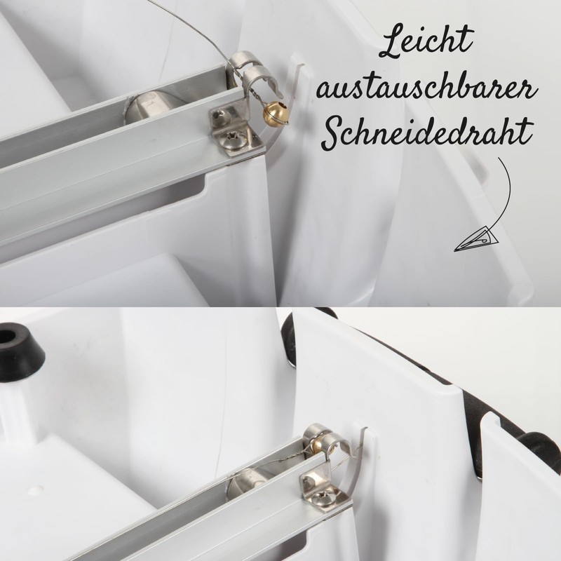 BOSKA Cheese Commander Pro Schneidedrähte – 6er Set Ersatzdrähte für