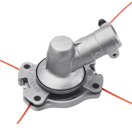 Gabasinover Weed Eater Head、Trimmer Head Fuss Free String Trimmer、 Nylon Cord Quick and Easy to Cutter No Disassembly Required Compatible with Most Universal Engines & Electric Grass Trimmers