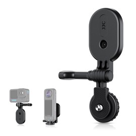 JJC Magnetischer Halterstand für Actioncam, Magnetischer Kamerahalter mit 1/4"-20 Schraubengrund für DJI Action 5 Pro 4 3 Hero Osmo Pocket3 Inst360 X4 ACE, Magnetadapter für Actioncam-Zubehör