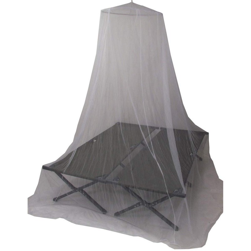 DeLux Mosquito Net for Double Bed 0,63x2,5x12,5 m White, 10x10x5