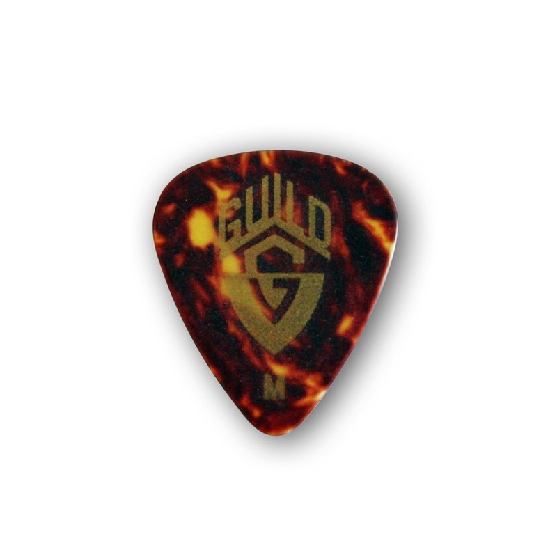 Guild Guitars Traditional Celluloid Picks - Medium Gauge, 12 Pack