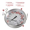 Escali AHG2 Stainless Steel Direct Grill Surface Thermometer, Searing Temperature