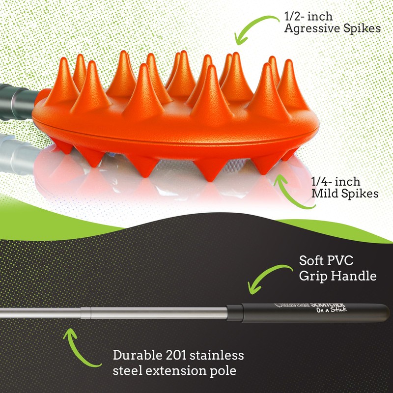 Cactus Scratcher Extendable Telescopic Back Scratcher - Extends 25" Long