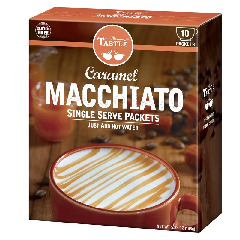 Cafe Tastlé Cappuccino, Vanilla Latte, Caramel Macchiato, 120 Piece Variety