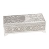 The Juliana Collection Silver Plated Trinket Box JTB100PB