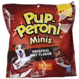 Pup-Peroni Original Beef Flavored Mini Dog Treats, 22.5 Ounce Bag (Pack of 4)