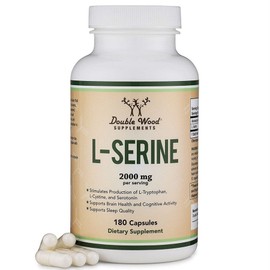 Doublewood L-serine 2000mg capsules, 180 tablets, 1 piece / 더블우드 L-세린 2000mg 캡슐, 180정, 1개