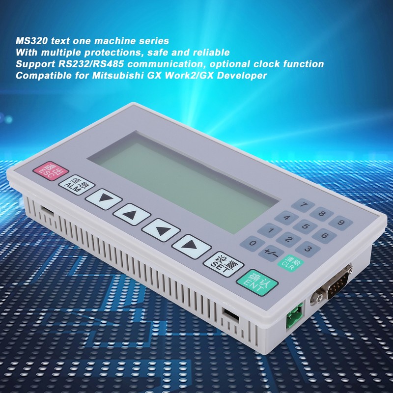 PLC Industrial Control Board 485 Text Display Controller Machine MS2N320-2AV-2UH