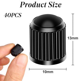 20 Pcs Tyre Valve Caps, with O Seal Ring, Plastic dust Caps for Car Tires Stem Covers, for SUV Bicycle