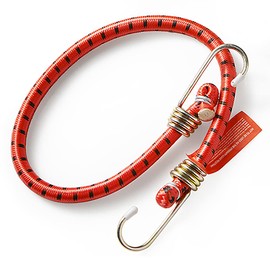 DEKTON DT0652 48" x 12MM Heavy Duty Bungee Cord, Black/Red
