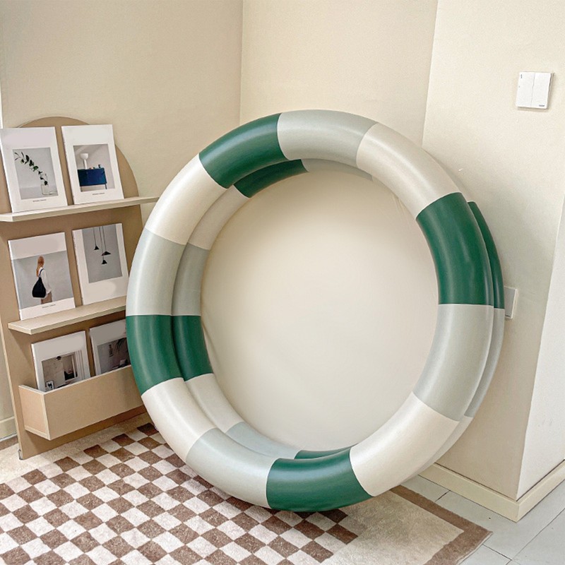 Inflatable Pool Baby Retro Blow Up Swimming Pool Family Cute