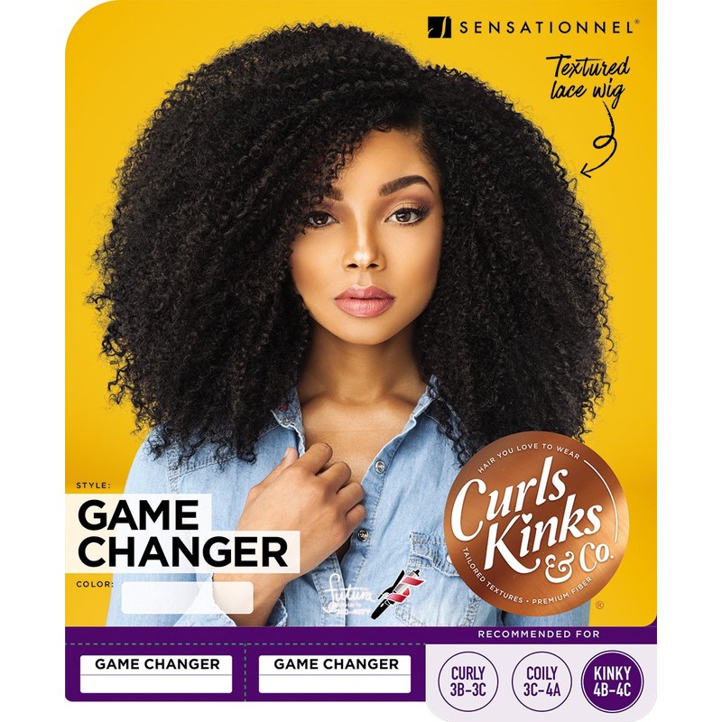 Sensationnel Curls Kinksandco Lace Wig - The Game Changer Wide