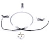 Universal Halogen Oven Cooker Heating Element Bulb with 3X Clips