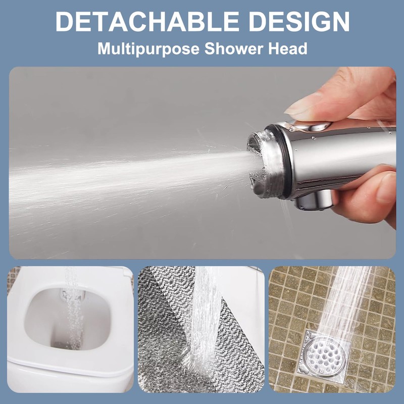 Rv Shower Head with 60" Hose and On Off Switch,