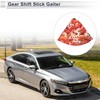 RATCHROLL 1 Pcs Universal Gear Shift Stick Gaiter Decoration 25x3x20cm/9.84"x1.18"x7.87"