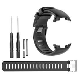 VANTIYA Suunto D4i Strap – Replacement Band for Suunto D4, D4i, D4i Novo Wrist Dive Computer Watch – Fits 5.7"-8.6" (145mm-220mm) FreeTools,Screw Bar Pins, Loctite