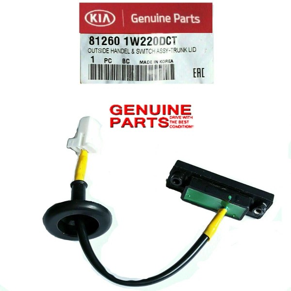Unbranded Rear Trunk Outer Lid Lock Opener Release Handle OEM