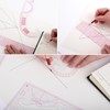 4 Styles Cutter Ruler, Curve Ruler, Sewing Gauge, Sewing Gauge,
