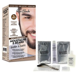 Renee Blanche Beard and Moustache Liquid Colouration Alcohol Free Dark Brown 1 x 20 ml