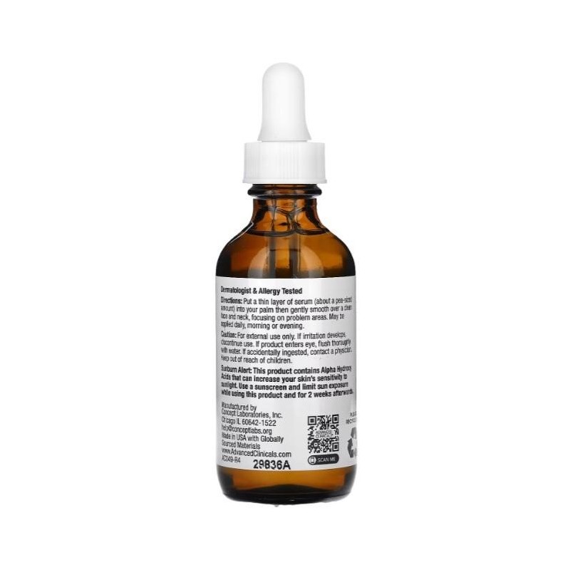 Advanced Clinicals Vitamin C Serum, 1.75 fl oz (52 ml)
