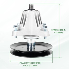 CLSR2U 618-06976A 918-06976A Deck Spindle Assembly, Compatible with Cub Cad-et MTD XT1-LT42 XT2-LX42 KH KW CYT4220 42" Deck, Replace 618-06976 918-06976