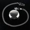 Alwesam Smooth Pocket Watch Moon Phase Calendar Roman Numerals Scale